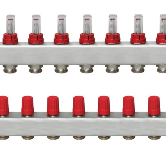 Otomasyona Uygun Debimetreli Paslanmaz Çelik Kollektörler