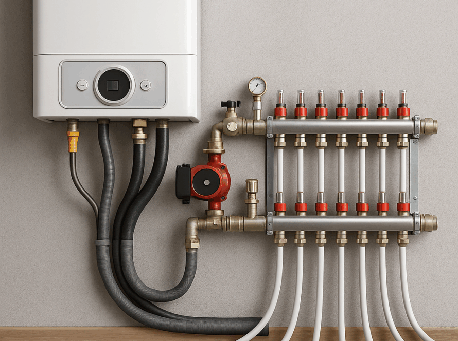 Doğal Gazlı Yerden Isıtma Sistemi