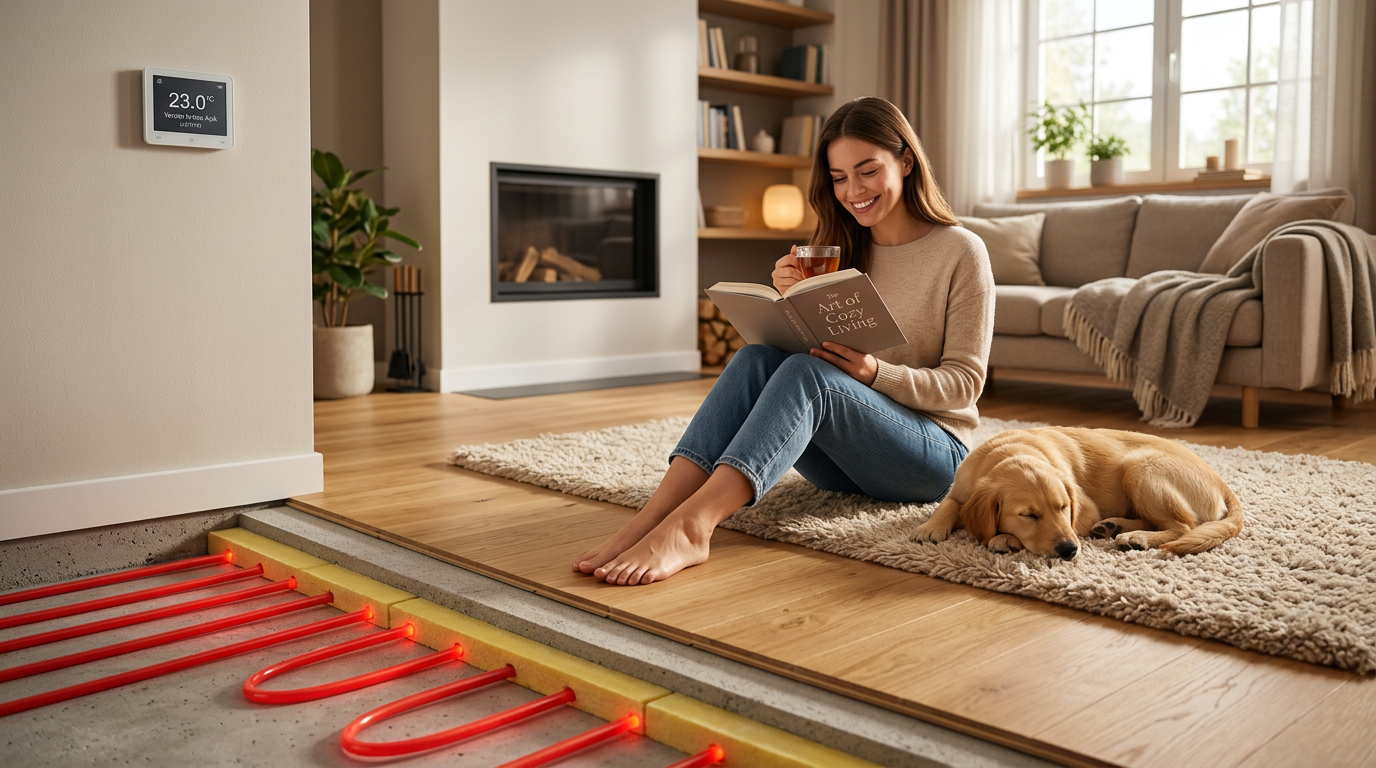 sağlıklı yaşam yerden ısıtma