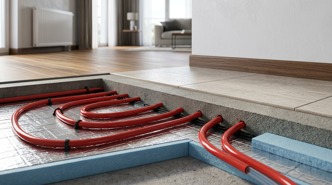 yerden ısıtma sistemi 