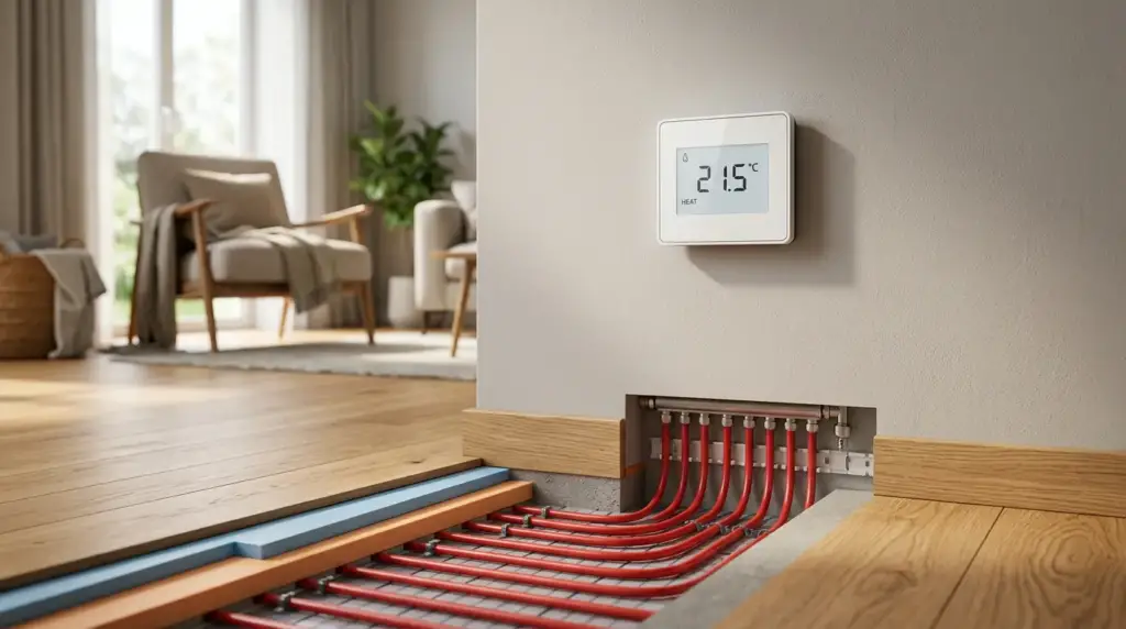 danfoss termostat yerden ısıtma sistemleri