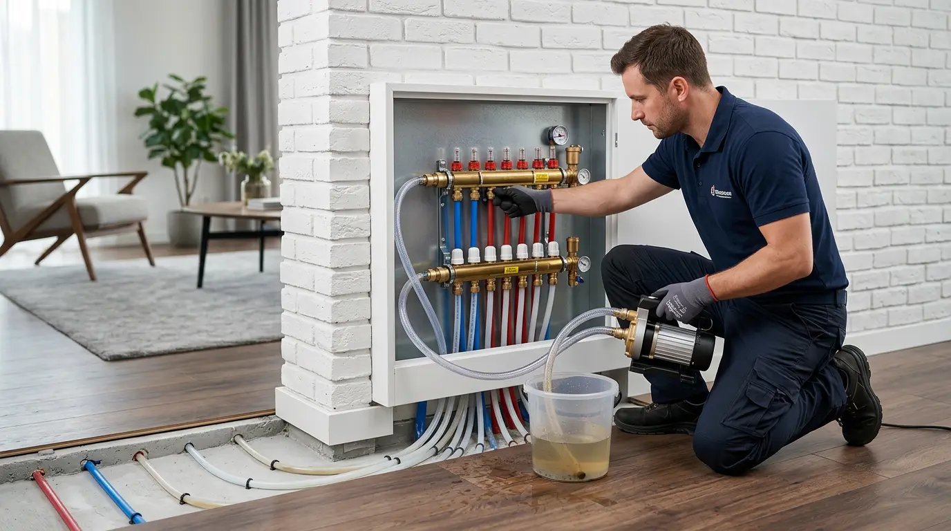 Yerden ısıtma sistemlerinde bakım ve temizlik