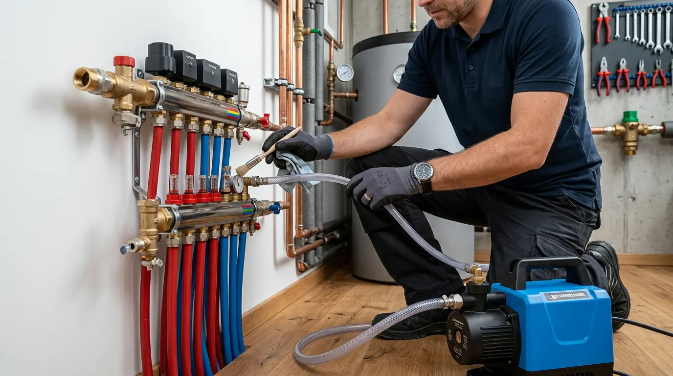 Yerden ısıtma sistemlerinde bakım ve temizlik