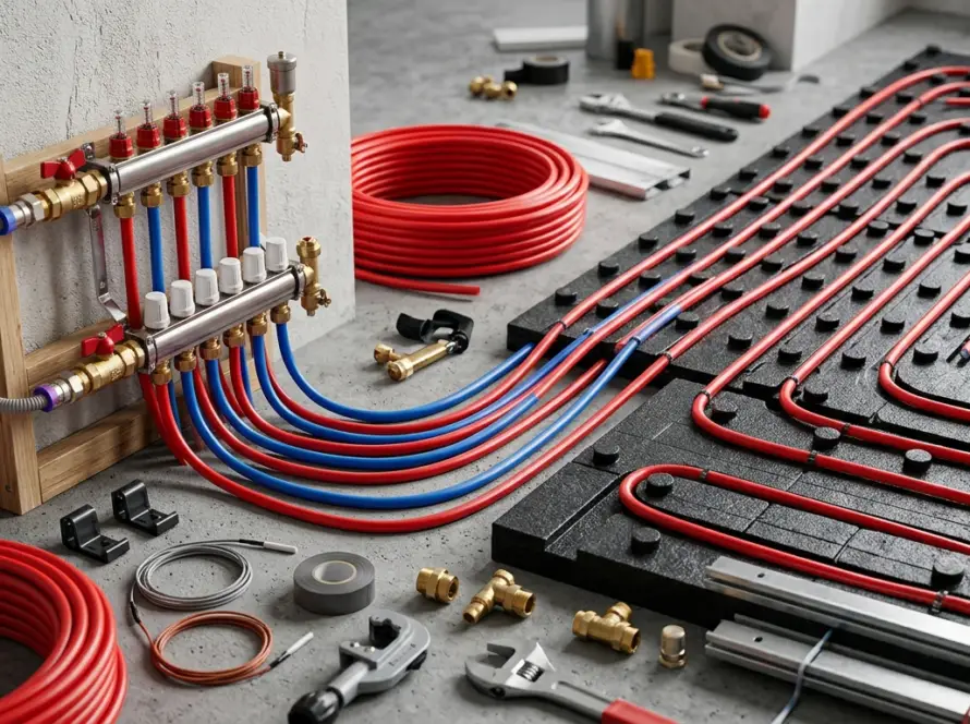 yerden ısıtma malzemeleri