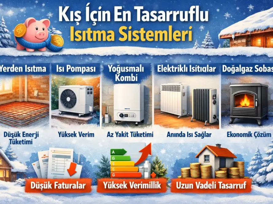 Kış İçin En Tasarruflu Isıtma Sistemi