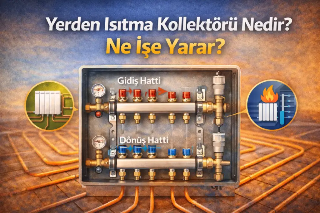 yerden ısıtma kollektörü nedir?