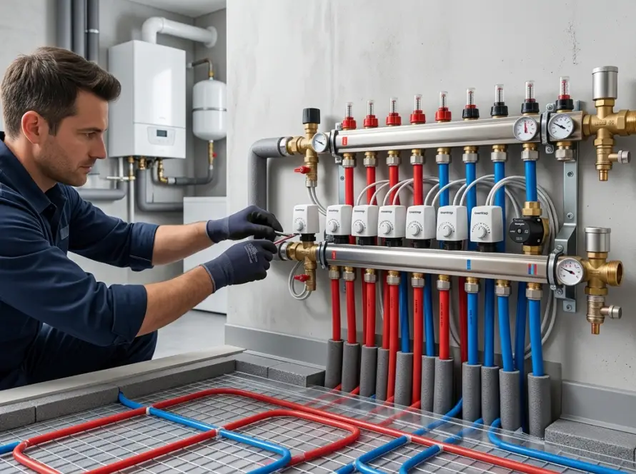 yerden ısıtma sistemi ayarları