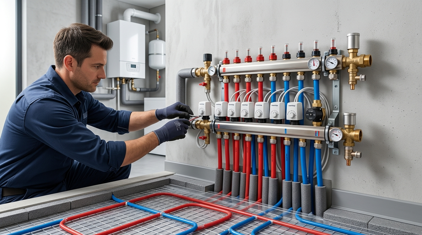 yerden ısıtma sistemi ayarları