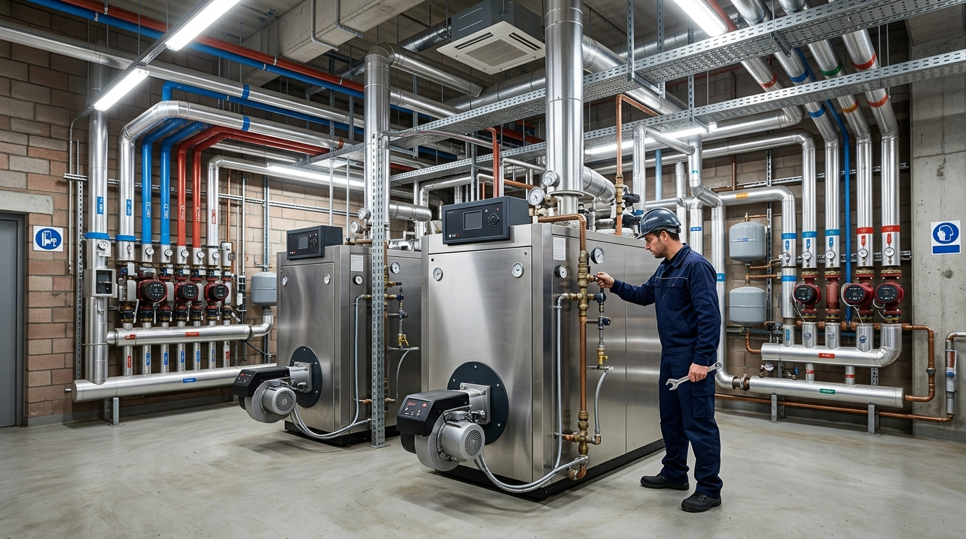 Kazan daireleri kurulumu